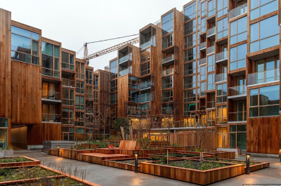 Стокгольм из дерева и стекла