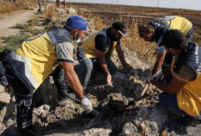 У Дамаска найдено массовое захоронение с телами сотен человек
