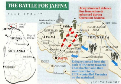 Операция "Ривиреса": Битва в ходе гражданской войны в Шри-Ланке. Часть IV