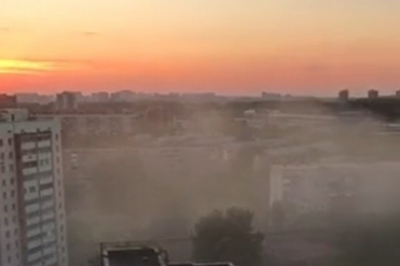 Пыльная аномалия в Новосибирске